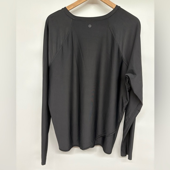 Lululemon Waterside Relaxed UVP Long Sleeve Black - Picture 5 of 7